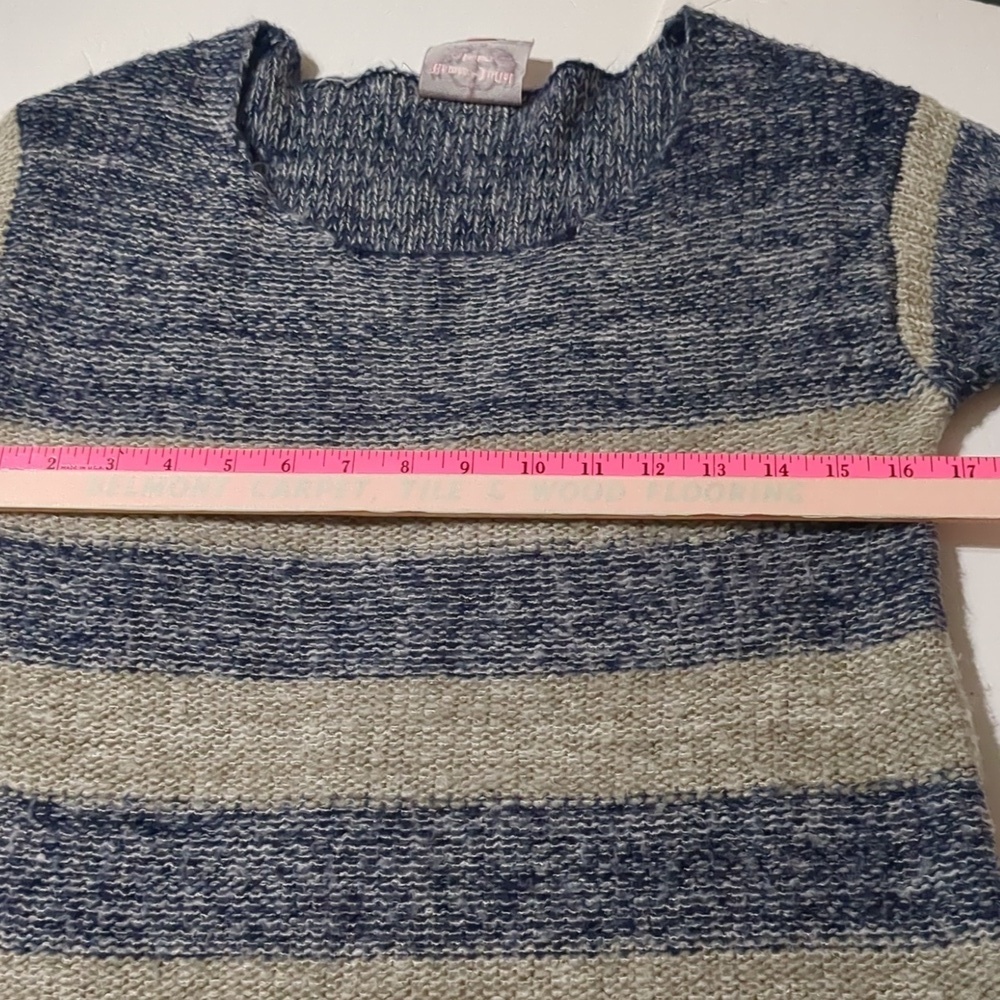 Romeo & Juliet Couture blue grey long sweater women size M - Picture 4 of 6